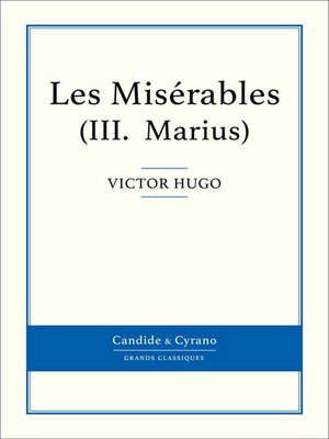 cover image of Les Misérables III--Marius